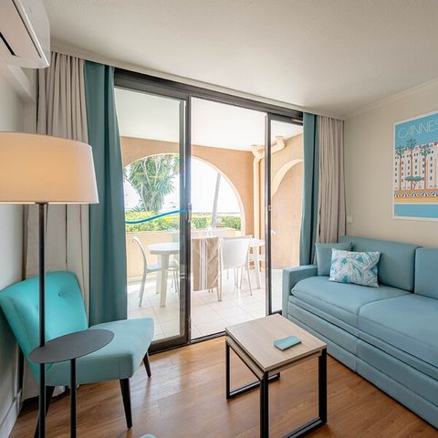 Wohnung 6 personen - - 1 Schlafzimmer + 1 Schlafnische - Klimatisiert - Terrasse oder Balkon