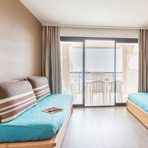 Piso 7 personas - - 1 habitación + 1 alcoba - Terraza o balcón