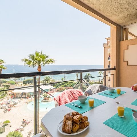 Piso 7 personas - - 1 habitación + 1 alcoba - Vista al mar - Terraza o balcón