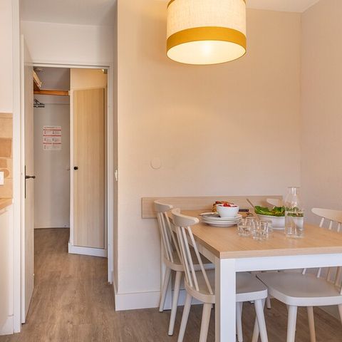 Studio 4 personnes - 1 alcôve - Terrasse ou balcon