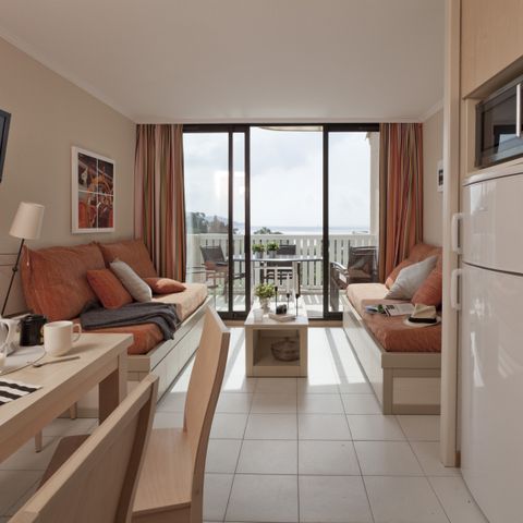 Studio 4 persons - Studio - 1 sleeping alcove - Terrace or balcony