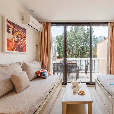 APARTEMENTO 6 personas - - 1 habitación + 1 alcoba - Terraza o balcón