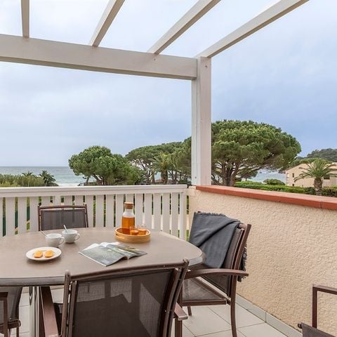 Apartement 6 Personen - - 1 Schlafzimmer + 1 Schlafalkoven - Terrasse oder Balkon - Meerblick - Südlage