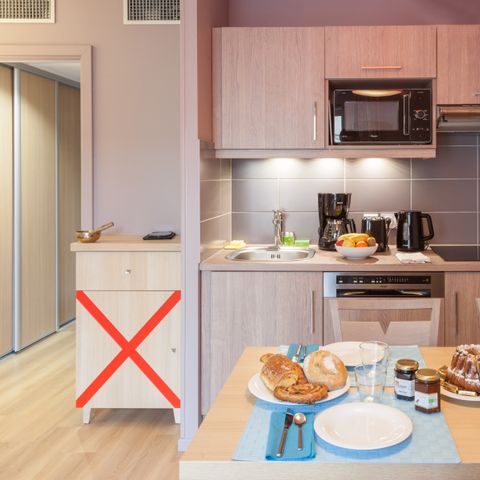 Wohnung 4 personen - 1 Schlafzimmer