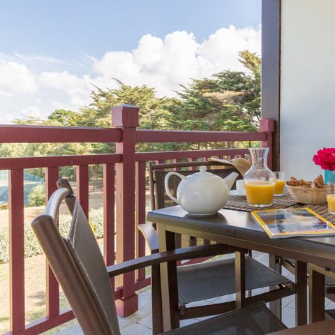 Appartement 4 personen - - 1 bedroom - Terrace or Balcony - Sea view