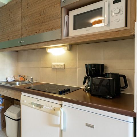 Studio 4 personen - 1 Schlafalkoven