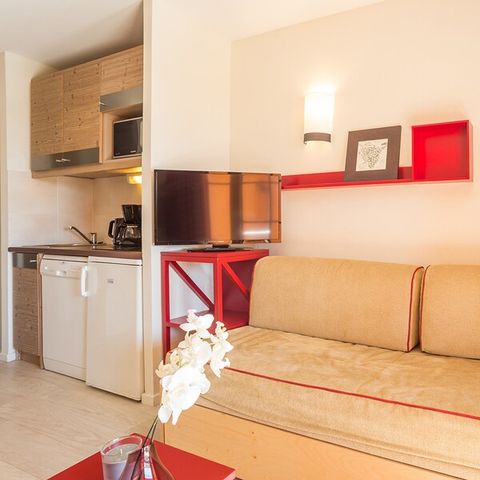 Apartement 4 Personen - - 1 Schlafzimmer