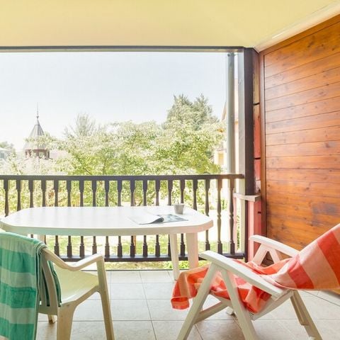Apartement 6 Personen - - 1 Schlafzimmer + 1 Schlafalkoven - Gartenblick