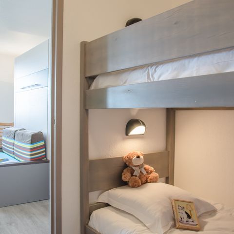 Studio 4 persons - Studio - 1 sleeping alcove - Terrace or balcony