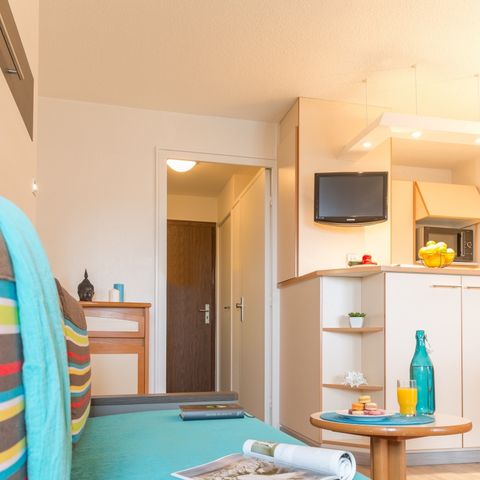 STUDIO 4 personnes - Studio - 1 coint nuit - balcon - vue mer