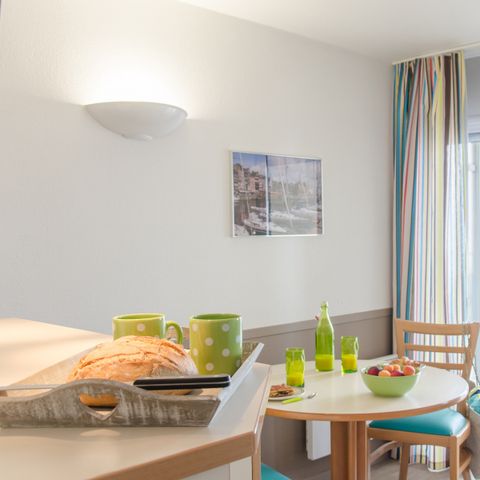 Studio 4 personen - Studio - 1 sleeping alcove - Terrace or  balcony - Sea view