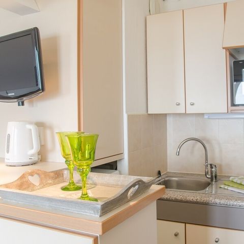 Studio 4 persone - Studio - 1 alcova per dormire - Terrazza o balcone - Vista mare