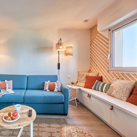 ESTUDIO 4 personas - 1 dormitorio - Terraza o balcón - Renovado