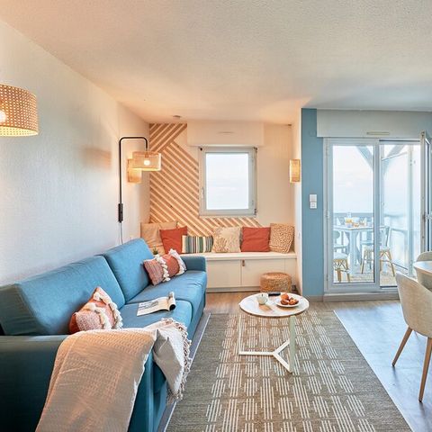 Studio 4 personen - 1 slaapgedeelte - Terras of balkon - Gerenoveerd