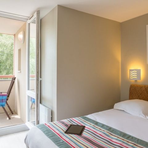 APARTEMENTO 6 personas - - 1 habitación + 1 alcoba - Terraza o balcón