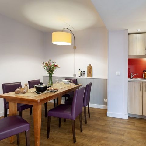 Wohnung 6 personen - - 1 Schlafzimmer + 1 Schlafalkoven - Gartenblick
