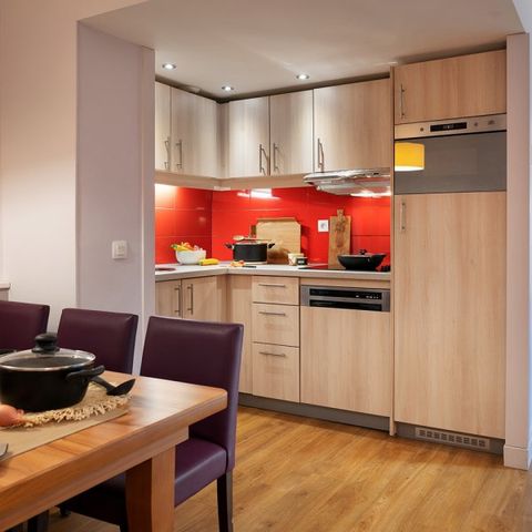 Wohnung 6 personen - - 1 Schlafzimmer + 1 Schlafalkoven - Gartenblick
