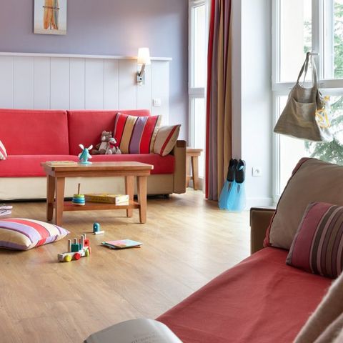 APPARTAMENTO 6 persone - - 1 camera da letto + 1 alcova per dormire - Vista giardino