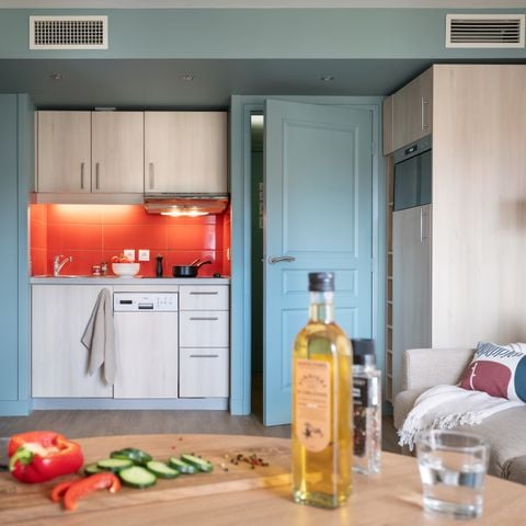 Appartement 4 personnes - 1 chambre - Vue sur le jardin