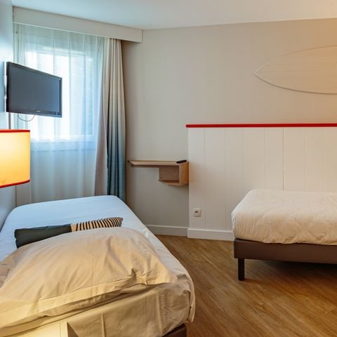 Appartement 4 personnes - 1 chambre - Vue sur le jardin