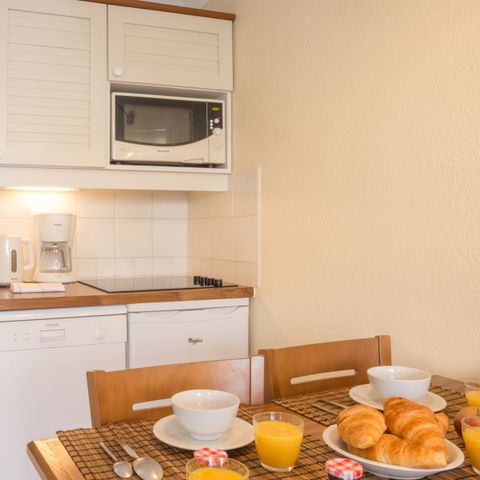 Wohnung 4 personen - 1 Schlafzimmer - Terrasse oder Balkon