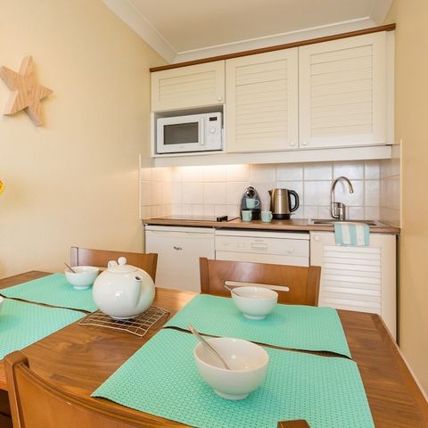 Wohnung 4 personen - 1 Schlafzimmer - Balkon - Meerblick