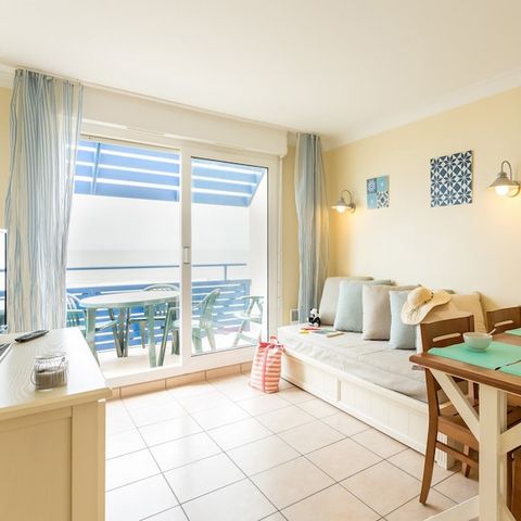 Wohnung 4 personen - 1 Schlafzimmer - Balkon - Meerblick