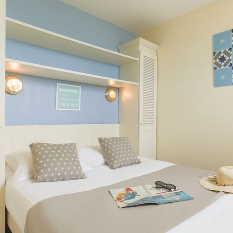 Wohnung 4 personen - 1 Schlafzimmer - Balkon - Meerblick