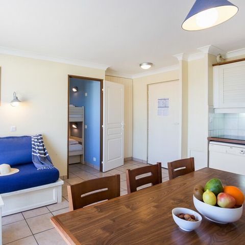 Wohnung 6 personen - 2 Schlafzimmer - Balkon
