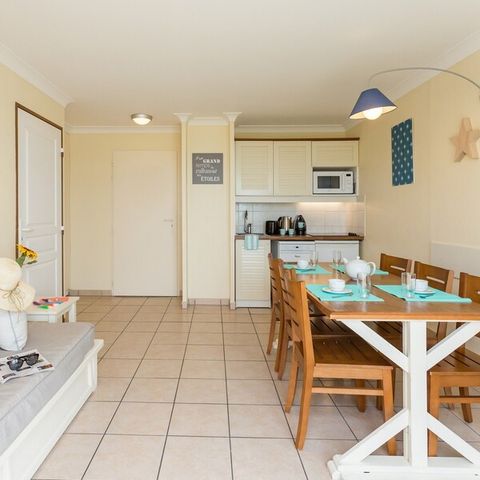 Wohnung 6 personen - 2 Schlafzimmer - Balkon - Meerblick
