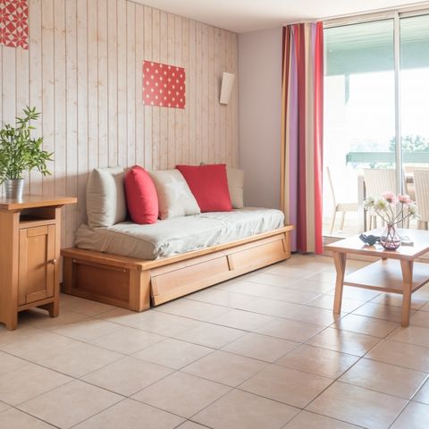 Wohnung 7 personen - - 1 Schlafzimmer + 1 Schlafalkoven - Golfblick