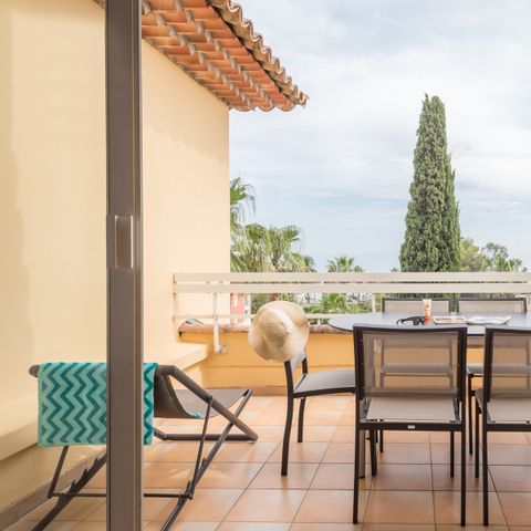 Piso 6 personas - - 1 dormitorio + 1 alcoba - Terraza o Balcón