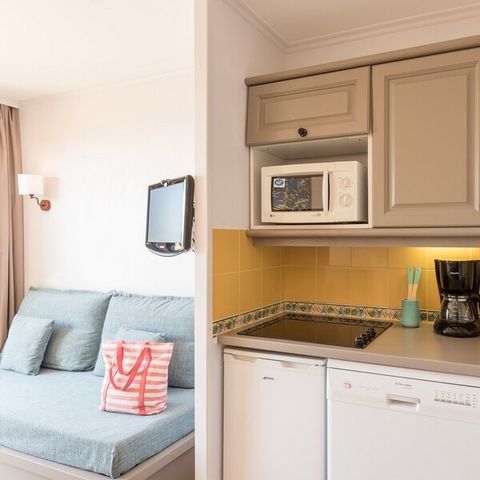 Studio 4 personen - Studio - 1 sleeping alcove - Terrace or Balcony