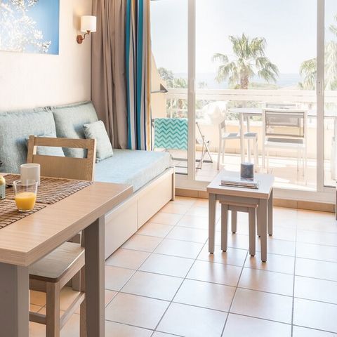 Studio 4 persons - Studio - 1 sleeping alcove - Terrace or Balcony