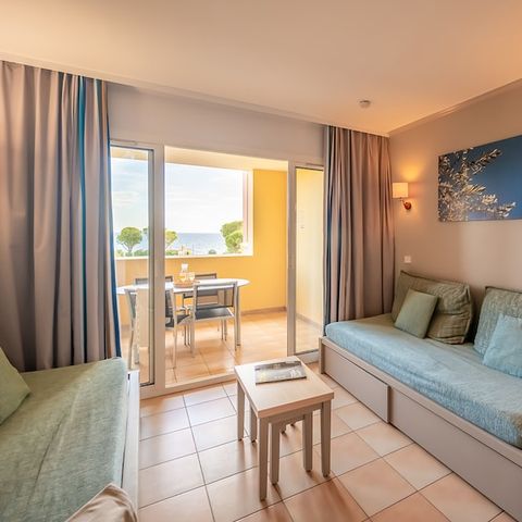 Piso 4 personas - - 1 habitación - Terraza o balcón - Vistas al mar