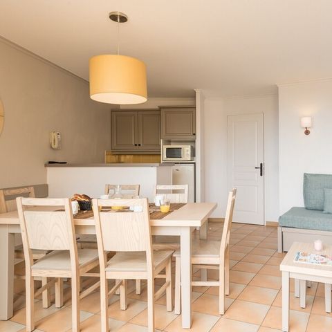 Piso 6 personas - - 1 dormitorio + 1 alcoba - Terraza o Balcón