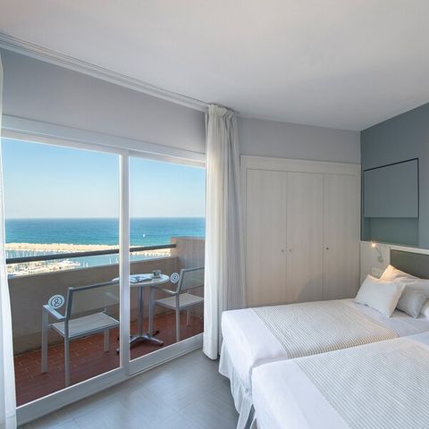 Apartement 2 Personen -  Balkon - Meerblick