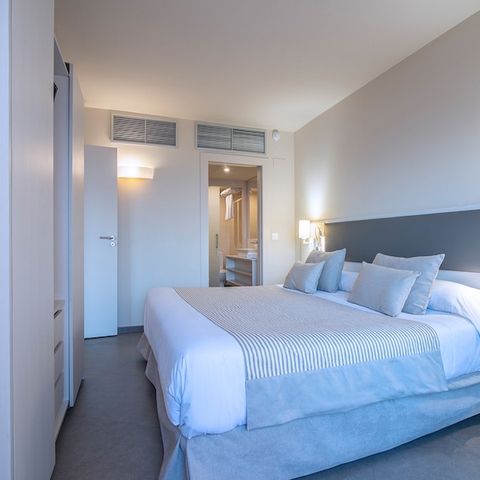 Apartement 2 Personen - Junior Suite Balkon - Meerblick - 1 Schlafzimmer