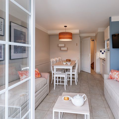 Wohnung 6 personen - - 1 Schlafzimmer + 1 Schlafalkoven - Terrasse oder Balkon - Meerblick