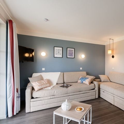 Wohnung 3 personen - - 1 Schlafzimmer - Gartengeschoss - Terrasse