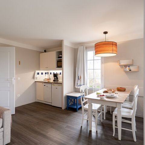 Wohnung 3 personen - - 1 Schlafzimmer - Gartengeschoss - Terrasse