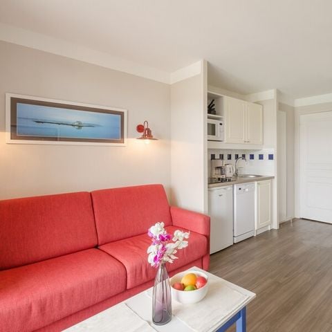 Wohnung 4 personen - 1 Schlafzimmer - Terrasse oder Balkon
