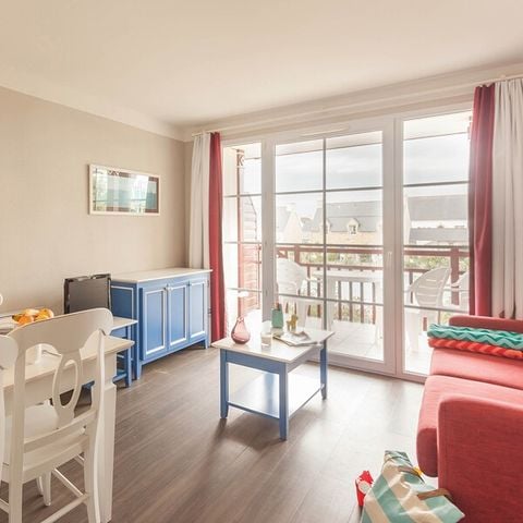 Wohnung 4 personen - 1 Schlafzimmer - Terrasse oder Balkon