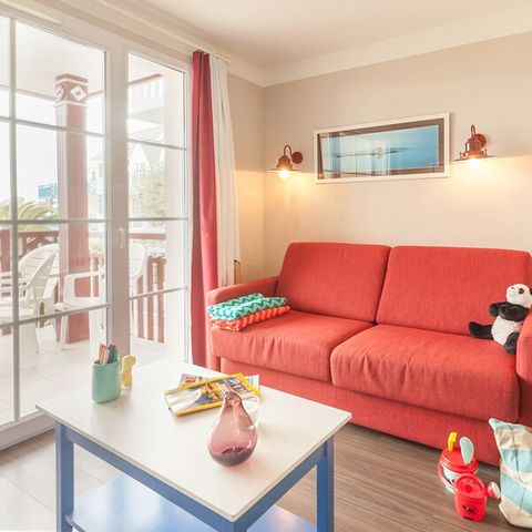 Wohnung 4 personen - 1 Schlafzimmer - Terrasse oder Balkon