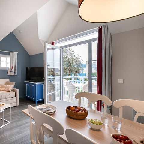 Wohnung 8 personen - - 2 Schlafzimmer + 1 Schlafalkoven - Terrasse oder Balkon - Meerblick