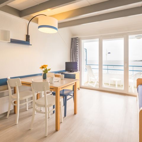 Wohnung 4 personen - - 1 Schlafzimmer - Duplex - Balkon
