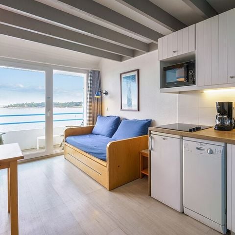 Apartement 4 Personen - - 1 Schlafzimmer - Duplex - Balkon - Meerblick