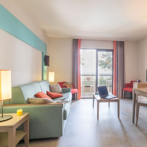 Apartement 5 Personen - - 1 Schlafzimmer - Terrasse oder Balkon