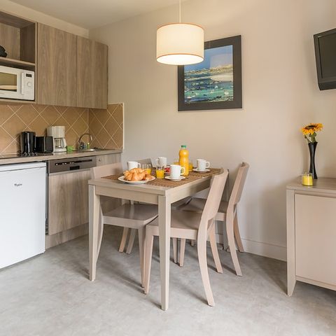 Studio 4 Personen - Studio 4 Personen - 1 Schlafbereich - Terrasse oder Balkon