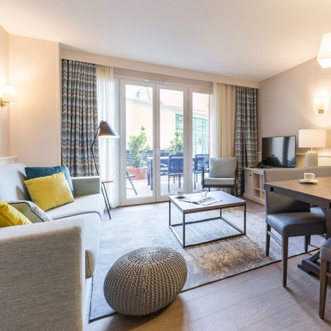 Apartement 6 Personen - - 2 Schlafzimmer - Terrasse oder Balkon - Duplex - Gebäude am Hafen